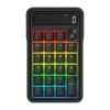 Redragon Cove K733-RGB-WL 60 % Tri-Mode -mekaaninen näppäimistö, Hot-Swappable, RGB, musta
