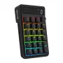 Redragon Cove K733-RGB-WL 60 % Tri-Mode -mekaaninen näppäimistö, Hot-Swappable, RGB, musta