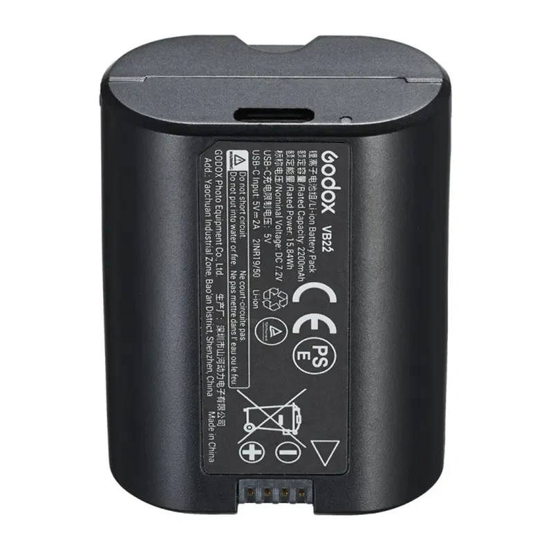 Godox V1 Mid N pyöreäpäinen salama Nikonille