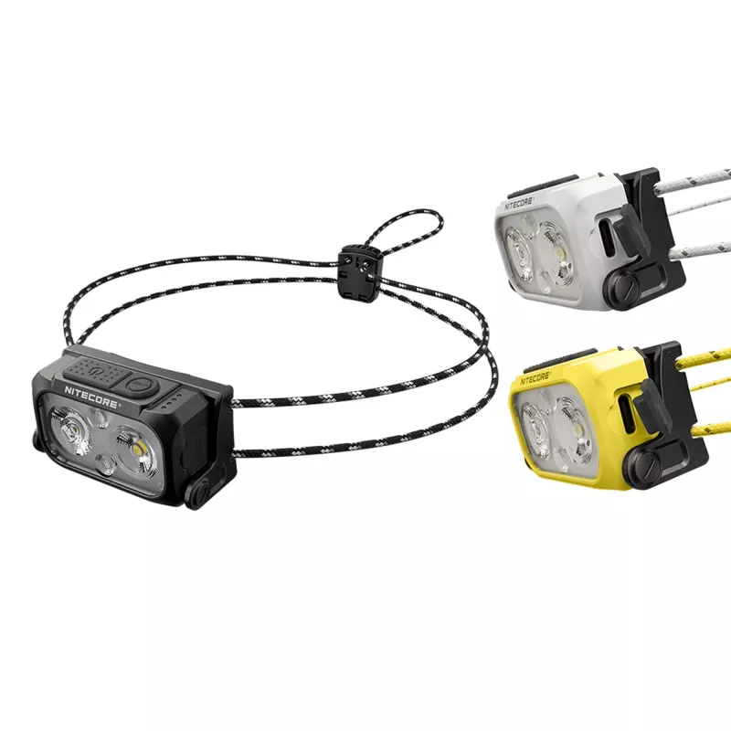 Nitecore otsalamppu NU21 Speed Yellow 360 lumenia