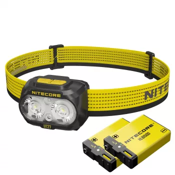Nitecore UT27 PRO otsalamppu 800 lumenia USB-C 2025