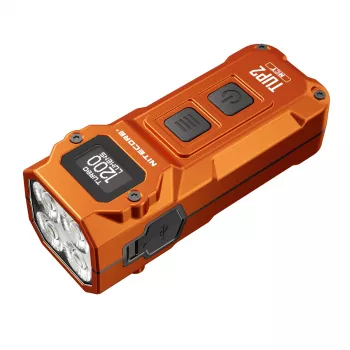 Nitecore TUP2 oranssi 1200lm USB-C taskulamppu