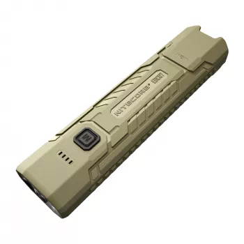 Nitecore EDC07 Desert Tan taskulamppu 1200 lumenia USB-C ladattava