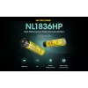 Nitecore NL1836HP 3600mAh 18650 Li-ion Button Top akku