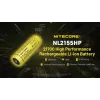 Nitecore NL2155HP 21700 Li-ion akku 5500mAh 3.6V Button Top suojattu