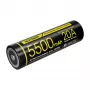 Nitecore 21700 Li-ion akku 5500mAh 20A 3,6V Button Top