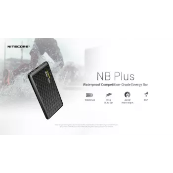 Nitecore NB Plus 10000 mAh varavirtalähde