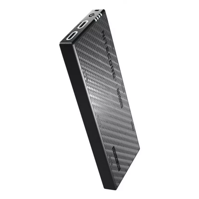 Nitecore NB10000 Carbon Gen4 varavirtalähde 10000mAh 38.5Wh musta