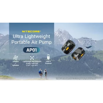 Nitecore AP01 sähköpumppu