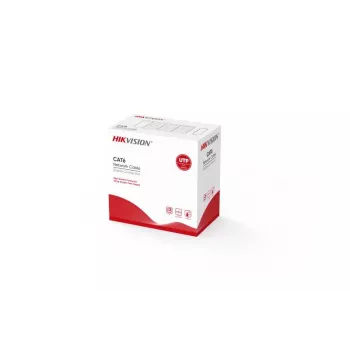 Hikvision DS-1LN6-UE-W Cat6 UTP asennuskaapeli 305m harmaa
