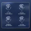 ORICO Thunderbolt 4 kaapeli USB-C 40 Gbit/s 8K60Hz PD 100W 2m musta