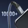 ORICO Thunderbolt 4 kaapeli USB-C 40 Gbit/s 8K60Hz PD 100W 2m musta