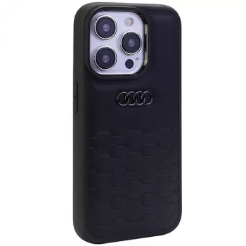 Audi GT keinonahkainen kova kotelo iPhone 15 Pro -puhelimelle (6,1