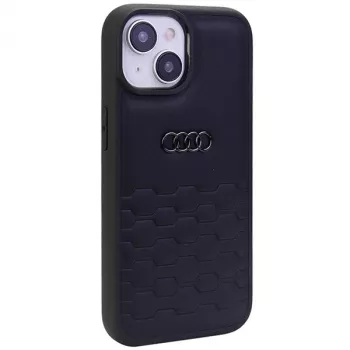 Audi GT keinonahkainen kova kotelo iPhone 15 Plus / 14 Plus -puhelimelle 6,7