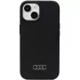 Audi silikonikotelo iPhone 15 Plus / 14 Plus 6,7 inch musta hardcase AU-LSRIP15M-Q3/D1-BK