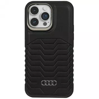 AUDI synteettinen nahka MagSafe-kovakotelo Apple iPhone 15 Pro Max 6,7