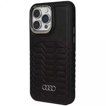 AUDI synteettinen nahka MagSafe-kovakotelo Apple iPhone 15 Pro Max 6,7