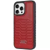 Audi keinonahka MagSafe kova kotelo iPhone 14 Pro Max 6,7 - punainen