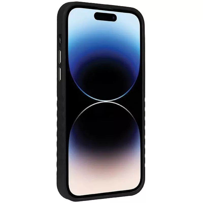 Audi keinonahka MagSafe kova kotelo iPhone 14 Pro Max 6,7 - punainen