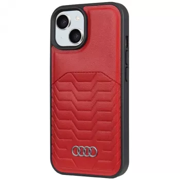 Audi synteettinen nahka MagSafe-kovakotelo iPhone 15 Plus / 14 Plus 6.7