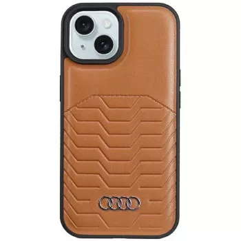 Audi keinonahkainen MagSafe-kovakotelo Apple iPhone 15 Plus / 14 Plus 6,7