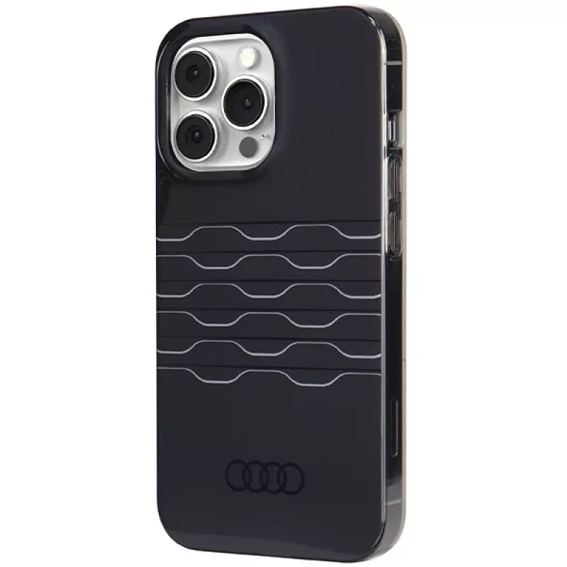 Audi IML MagSafe kotelo iPhone 13 Pro / 13 6.1 musta kova kotelo
