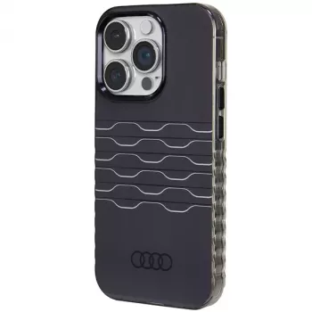 AUDI IML MagSafe kotelo iPhone 14 Pro 6.1 musta kova kotelo AU-IMLMIP14P-A6/D3-BK