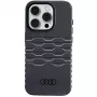 Audi IML MagSafe kotelo iPhone 15 Pro 6.1 musta kova kotelo