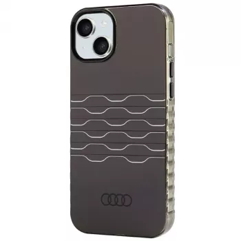 Audi IML MagSafe kotelo iPhone 15 Plus / 14 Plus 6.7 musta kova kotelo