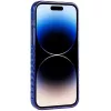 Audi IML MagSafe kotelo iPhone 14 Pro Max 6,7 Navy Blue kova kotelo