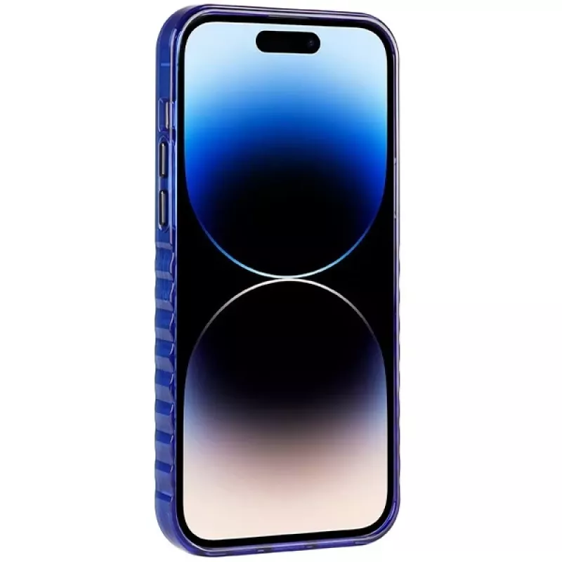 Audi IML MagSafe kotelo iPhone 14 Pro Max 6,7 Navy Blue kova kotelo
