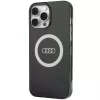 Audi IML Big Logo MagSafe kotelo iPhone 13 Pro Max 6.7 musta kova kotelo