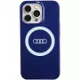 Audi IML Big Logo MagSafe kotelo iPhone 13 Pro / 13 6.1 Navy Blue kova kotelo