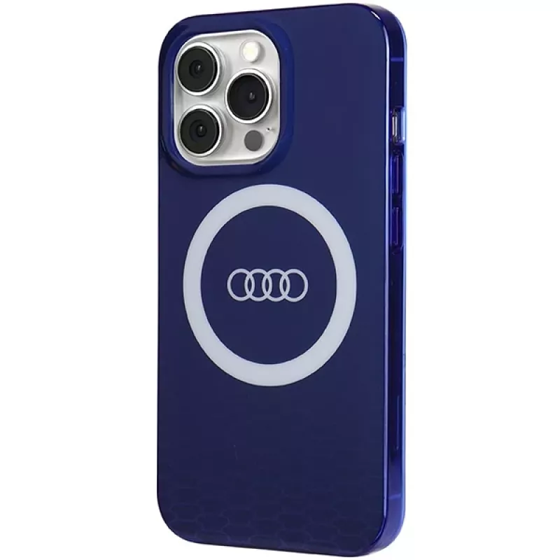 Audi IML Big Logo MagSafe kotelo iPhone 13 Pro / 13 6.1 Navy Blue kova kotelo