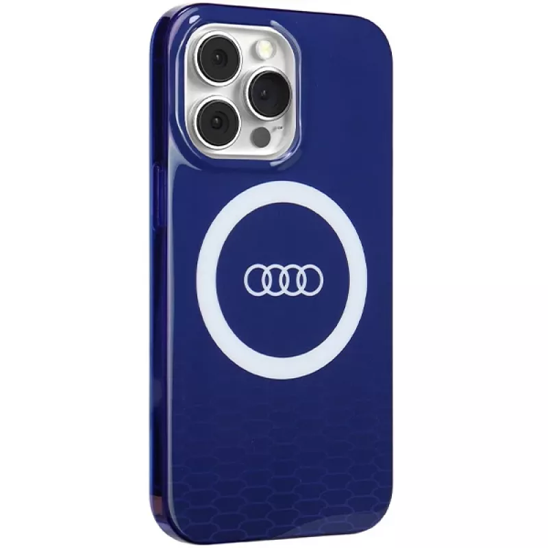Audi IML Big Logo MagSafe kotelo iPhone 13 Pro / 13 6.1 Navy Blue kova kotelo