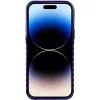 Audi IML Big Logo MagSafe -kotelo iPhone 14 Pro Max 6,7 Navy Blue -kovakuori