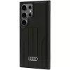AUDI keinonahka MagSafe -kovakuori Samsung Galaxy S24 Ultra, musta