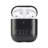 Audi nahka Big Logo AirPods 1/2 -kotelo musta AU-AP-GT/D3-BK