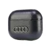 Audi nahka Big Logo AirPods 3 -kotelo musta AU-AP3-GT/D3-BK