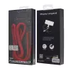 Audi yleisnauha puhelimelle 120cm 10mm Crossbody punainen AUS-CBL10-RSQ/D1-RD