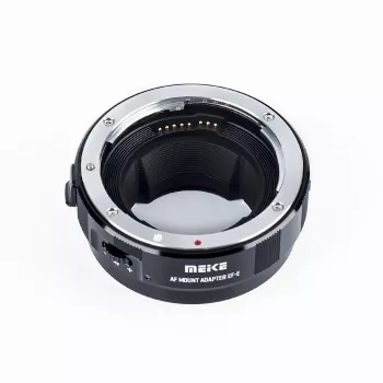 Meike MK-EFTE-B objektiivisovitin Canon EF/EF-S - Sony E, automaattitarkennus