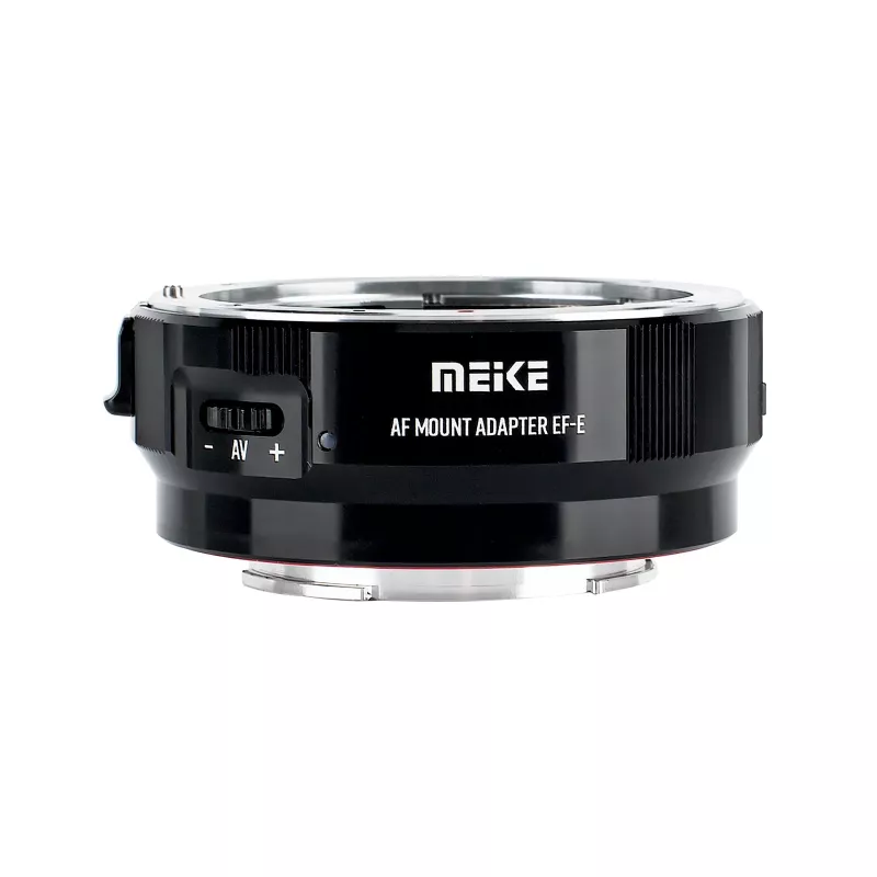 Meike MK-EFTE-B objektiivisovitin Canon EF/EF-S - Sony E, automaattitarkennus