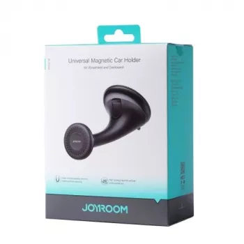 Joyroom JR-ZS356 universaali magneettinen autopuhelinteline kojelautaan/tuulilasiin - musta