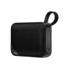 QCY SP2 Bluetooth-kaiutin IP67 RGB-valaistuksella ja stereotilalla - musta