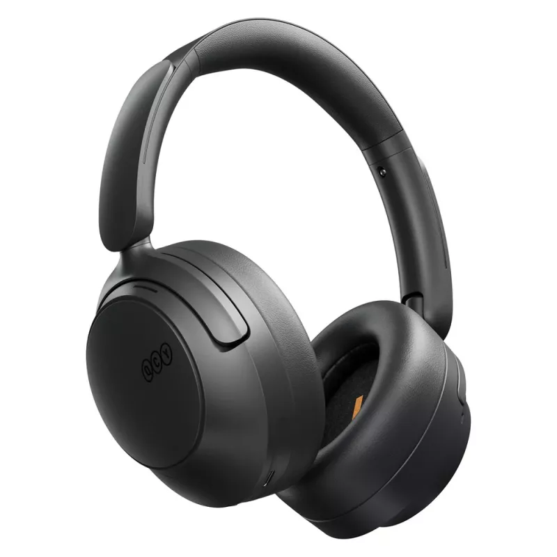 QCY H3S langattomat over-ear-kuulokkeet LDAC:lla ja ANC:llä - musta
