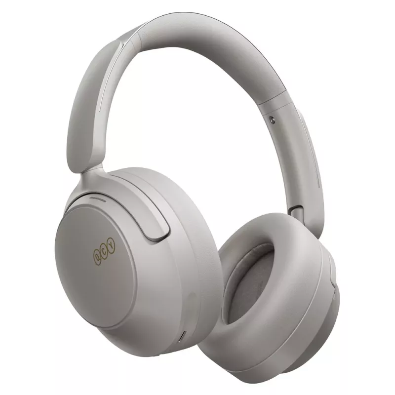 QCY H3S langattomat over-ear-kuulokkeet LDAC:lla ja ANC:llä - harmaa