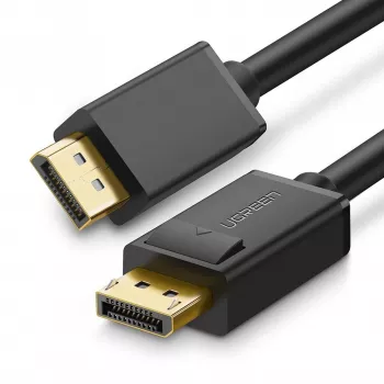UGREEN DisplayPort - DisplayPort -kaapeli DP102, 4K, 3D, 5 m, musta