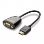 UGREEN HDMI - VGA -muunnin MM105, ei ääntä, musta