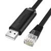 UGREEN CM204 USB - RJ45 -konsolikaapeli 1,5 m musta