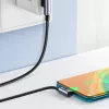 UGREEN USB-C - USB-A 2.0 kulmakaapeli US176, 3A, 3 m musta